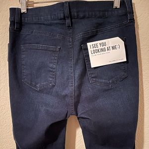 CELEBRITY⭐️PINK Size: 5/27 Dark blue lightly distressed blue jeans.